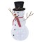 LED faltbarer Schneemann, 90 cm, Außen und Innen, Kaltweiß