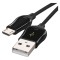 USB Kabel 2.0 A Stecker - Micro B Stecker 1m, schwarz, QC