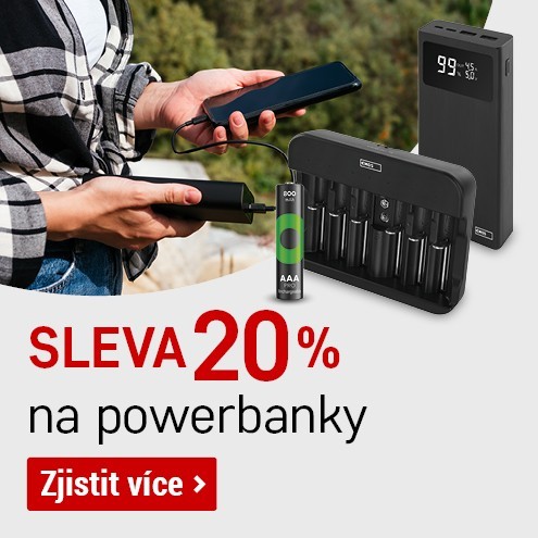 3/2025_Powerbanky -20 % + nabíječky bat., POWER20