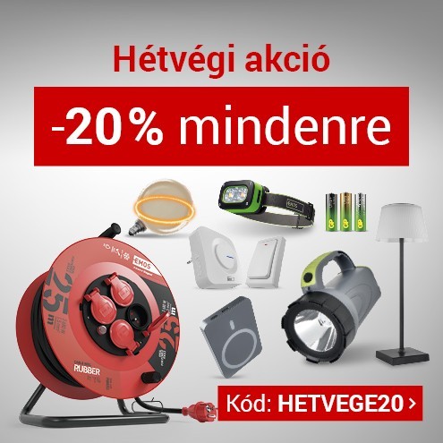 HETVEGE20, -20 % na vše