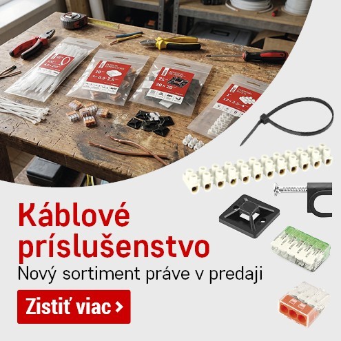 Viazací program káble