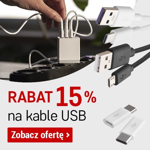 USB kabely -15 %