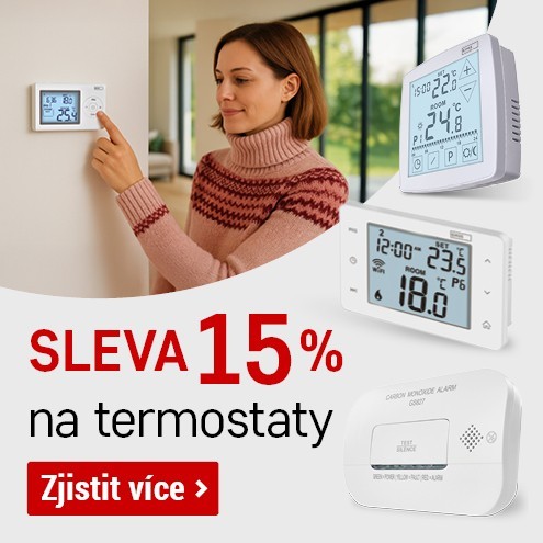 Detektory -15 %, DOMOV15